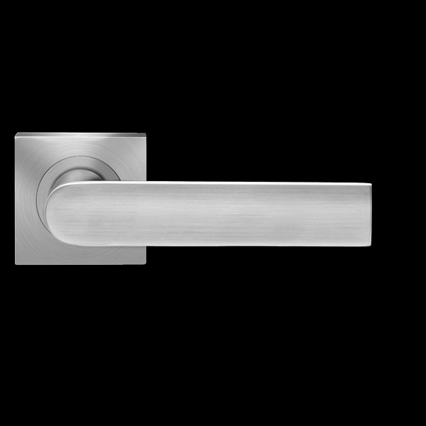 Karcher Door Handles - London on Square Rose